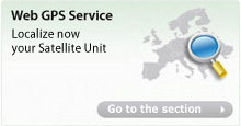 Web GPS Localizza unità satellitare