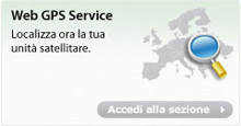 Web GPS Localizza unità satellitare